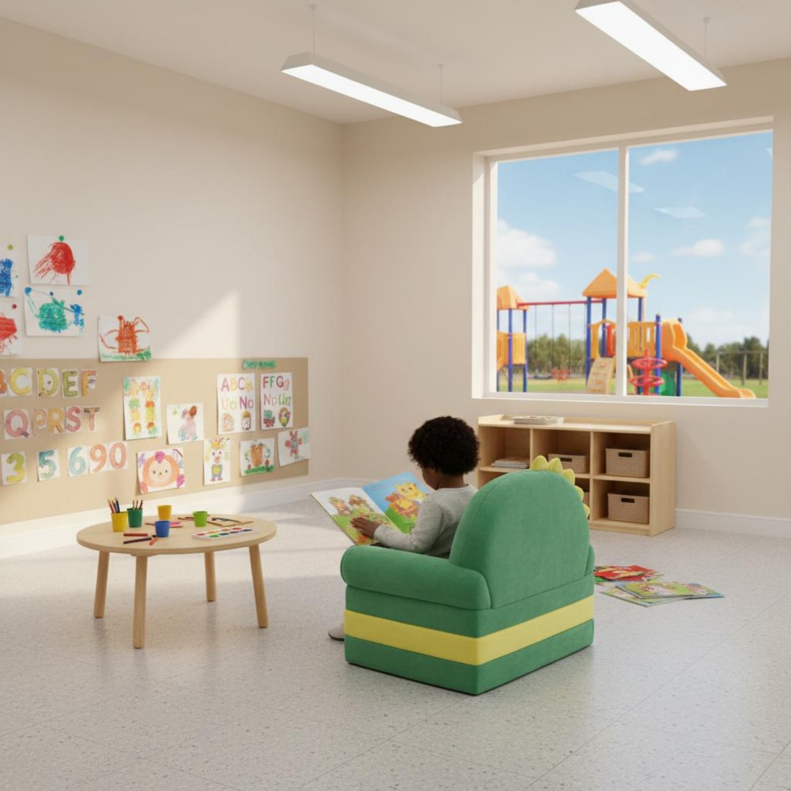 Sofá-Cama Infantil Dobrável, C - Kids Outdoor Lounge avaliação e preço