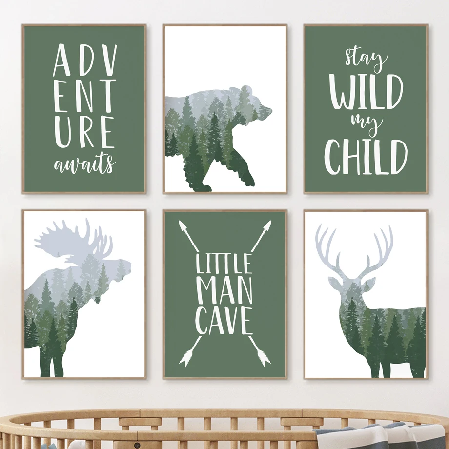 Arte de Parede em Tela com Cit - Kids Outdoor Quotes avaliação e preço