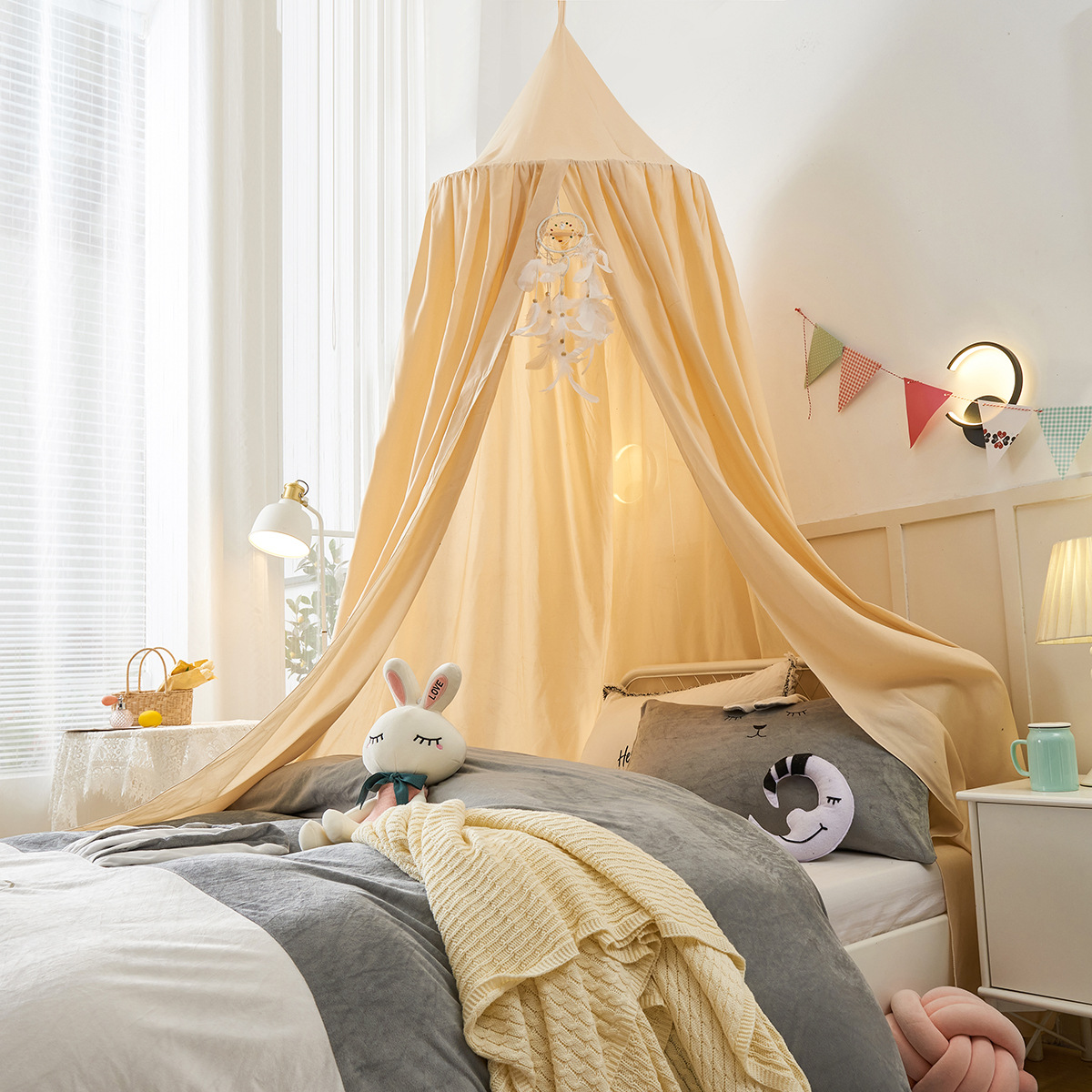 Crianças mosquiteiro berço do  - Kids Outdoor Daybed avaliação e preço