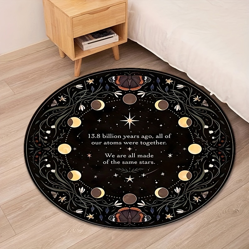 Tapete Redondo com Estampa de  - Kids Outdoor Quotes avaliação e preço
