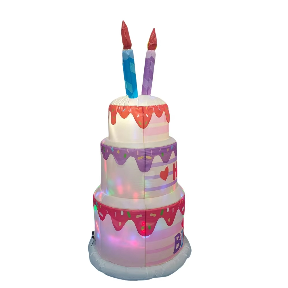 Decoração de Bolo de Aniversár - Kids Outdoor Inflatable avaliação e preço