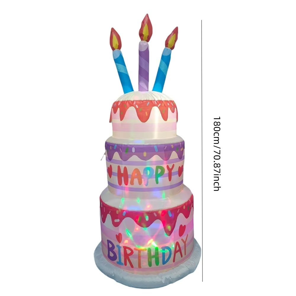 Decoração de Bolo de Aniversár - Kids Outdoor Inflatable avaliação e preço