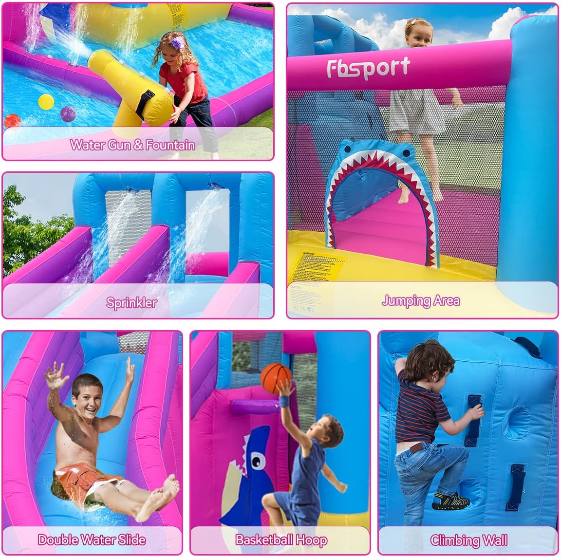 Castelo Inflável com Escorrega - Kids Outdoor Inflatable avaliação e preço