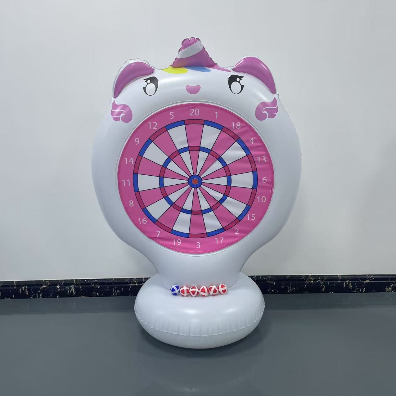 Unicórnio inflável jogando jog - Kids Outdoor Inflatable avaliação e preço
