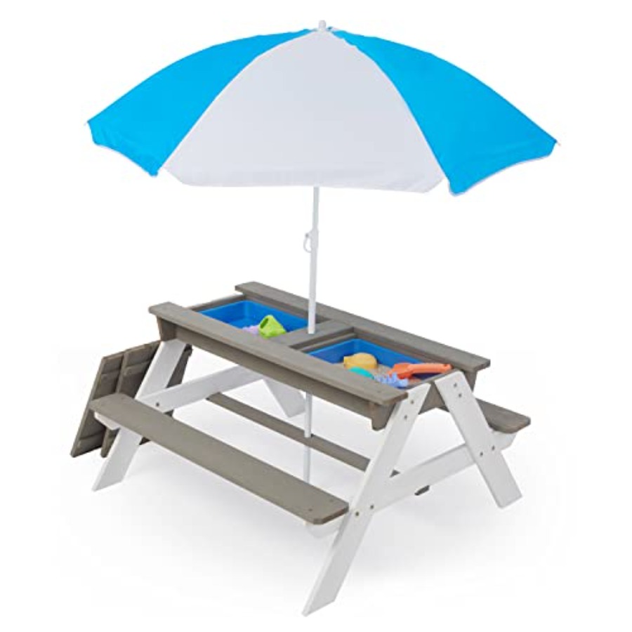 Mesa de piquenique para crianç - Kids Outdoor Activity Table avaliação e preço