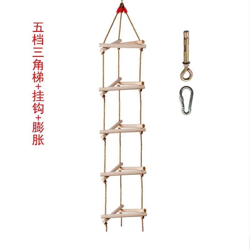 Escada de Corda Triangular de  - Kids Outdoor Ladder avaliação e preço