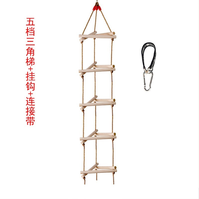 Escada de Corda Triangular de  - Kids Outdoor Ladder avaliação e preço