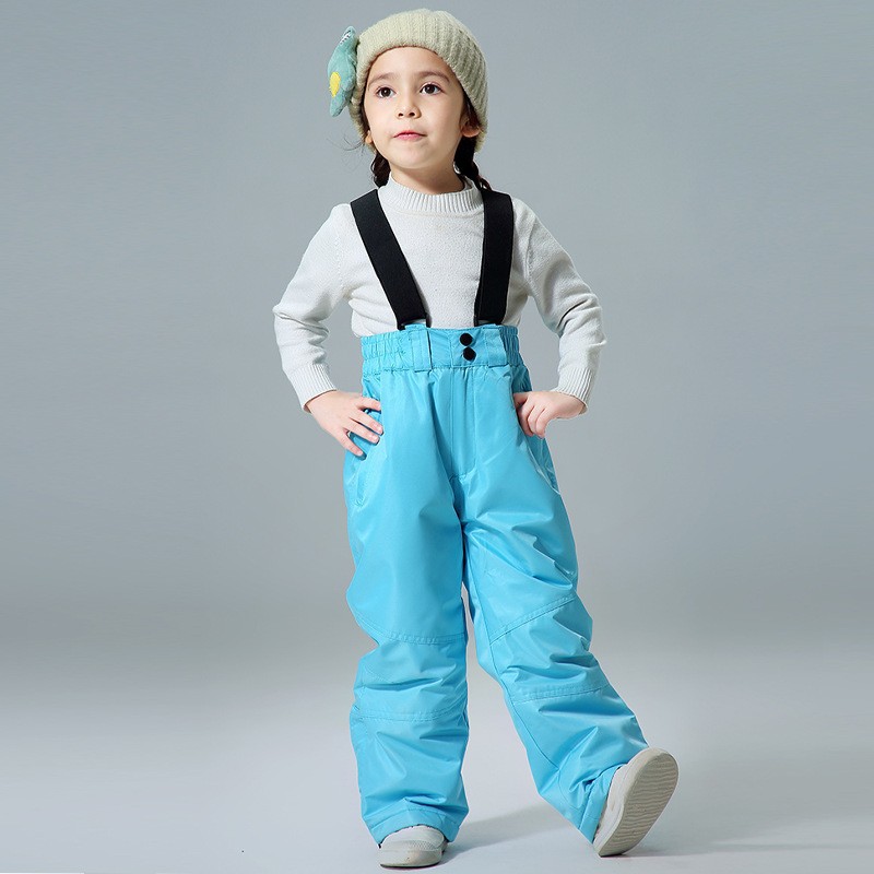 Novas Calças de Esqui Quentes  - Kids Outdoor Overalls avaliação e preço