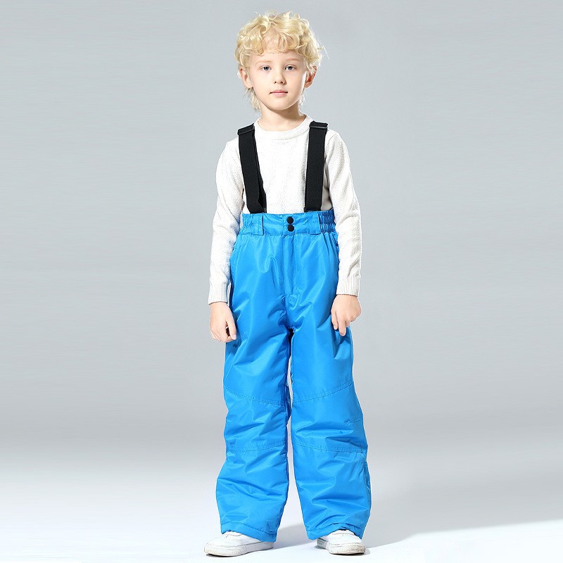 Novas Calças de Esqui Quentes  - Kids Outdoor Overalls avaliação e preço